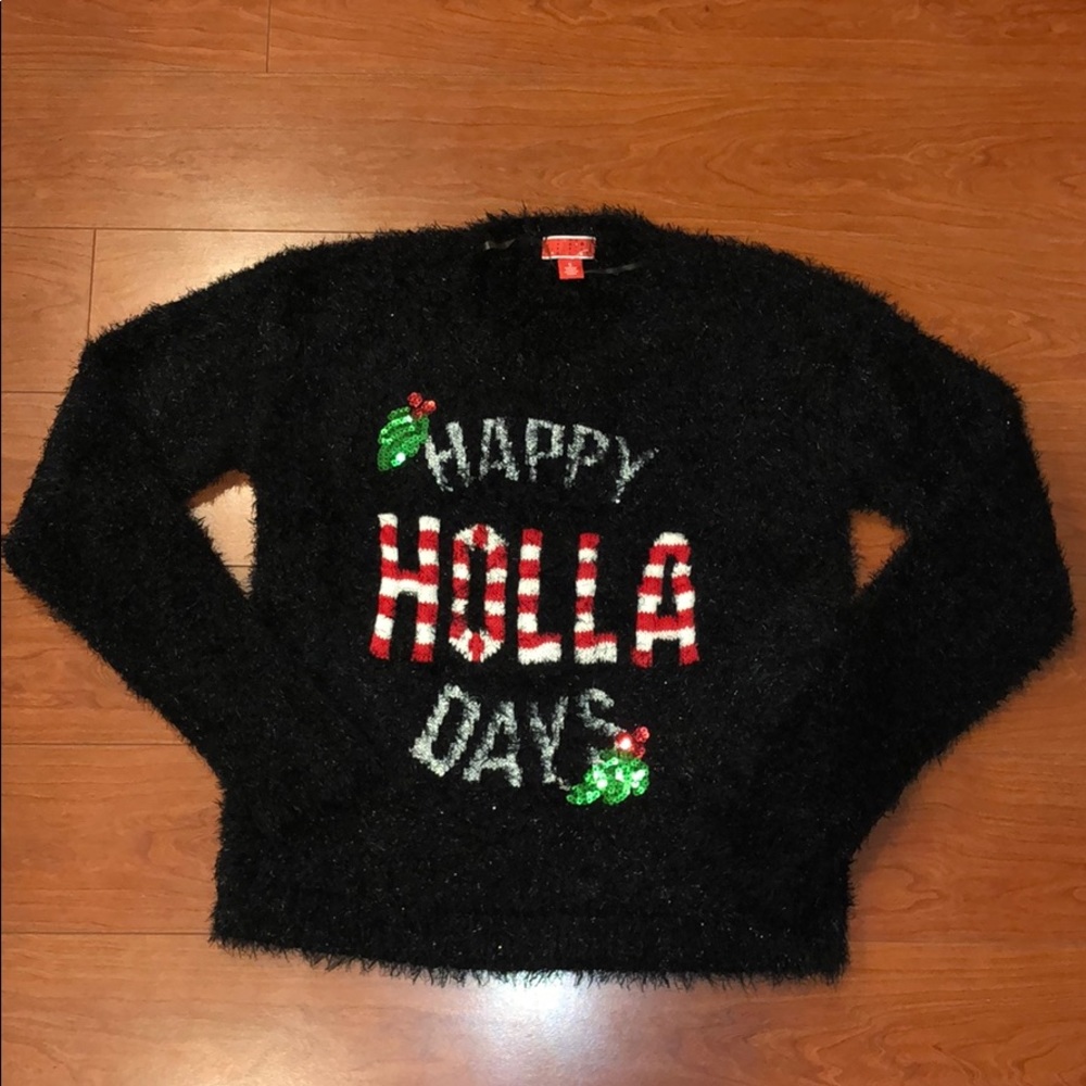 Happy Holla Days Holiday Sweater